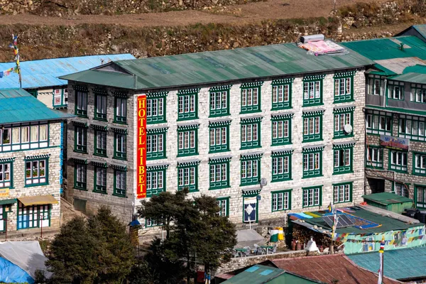 A classic stone-built hotel offering hospitality to trekkers