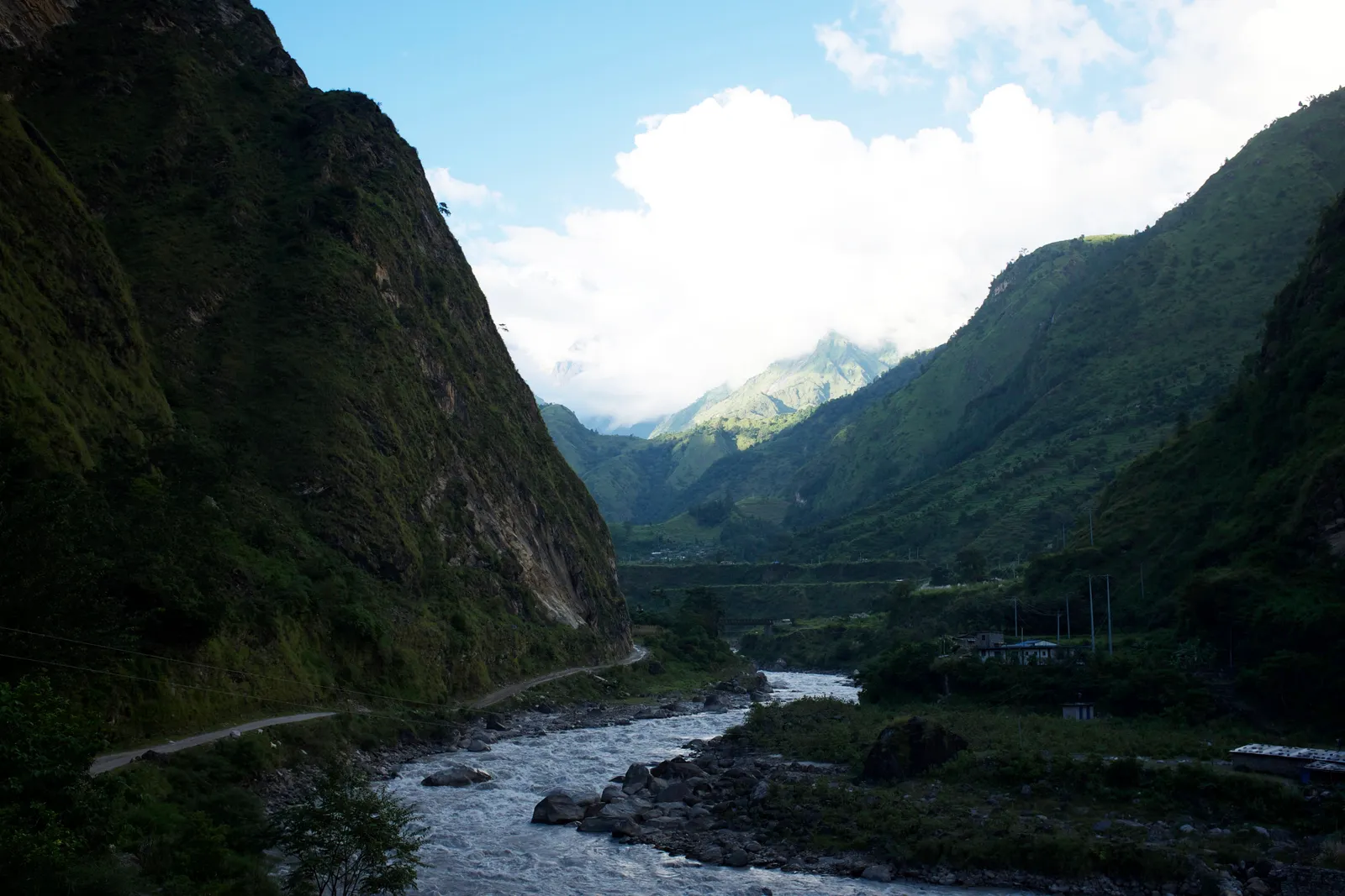 The dramatic landscape of the Annapurna Circuit
